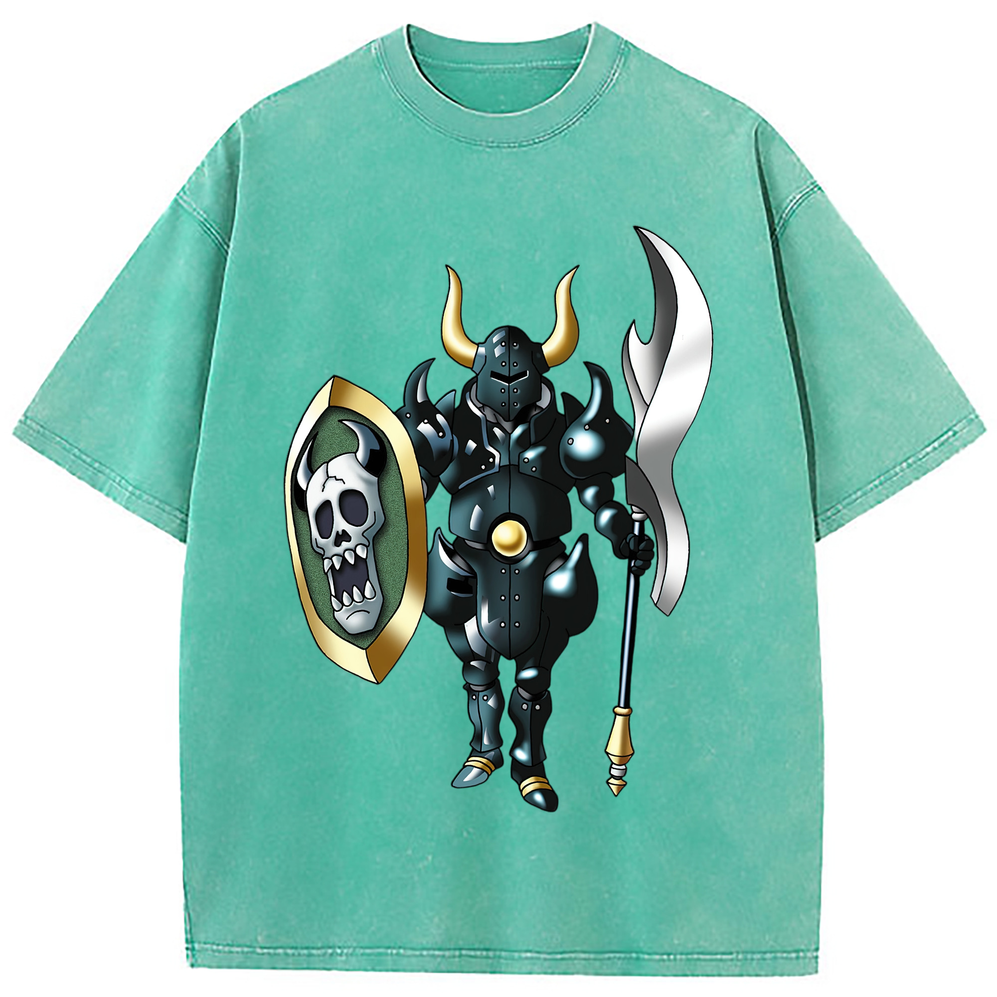 （画像用） ドラゴンクエスト Doragon Kuesuto Dragon Quest 綿100% ヴィンテージ風 半袖Tシャツ（フロントプリント）